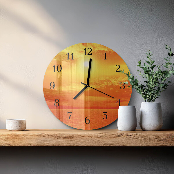Orologio rotondo Soleggiato