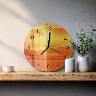 Orologio rotondo Soleggiato