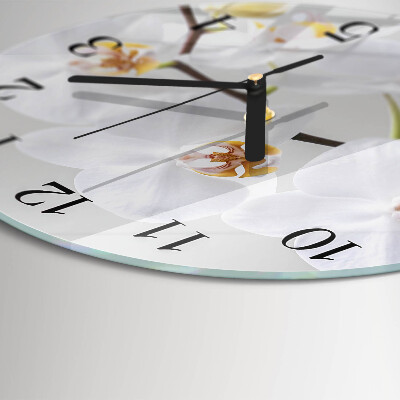 Orologio rotondo Orchidea