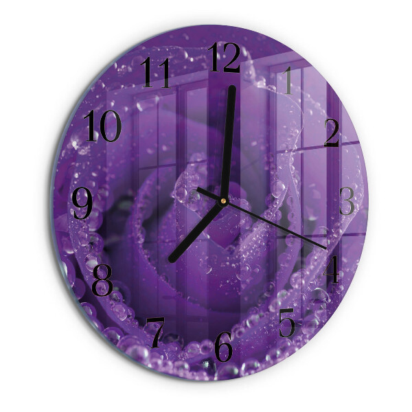 Orologio rotondo Rosa