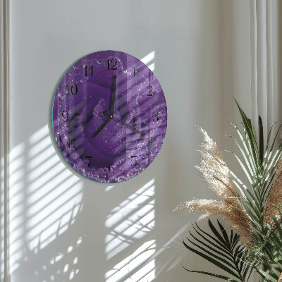 Orologio rotondo Rosa