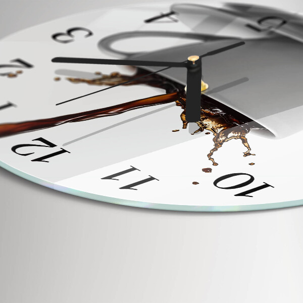Orologio rotondo Tazza di caffè