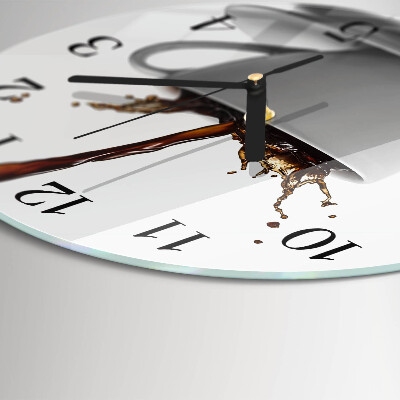 Orologio rotondo Tazza di caffè