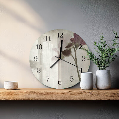 Orologio rotondo Fiore vintage