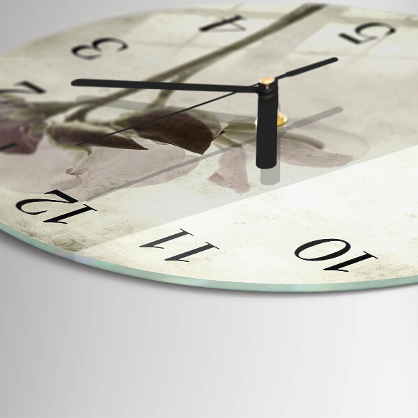 Orologio rotondo Fiore vintage
