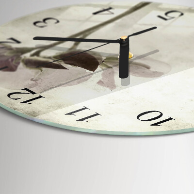 Orologio rotondo Fiore vintage