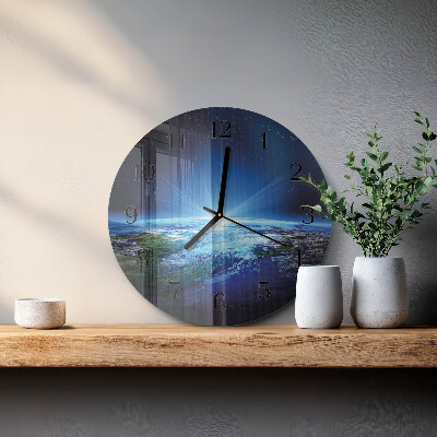 Orologio rotondo L'universo della Terra