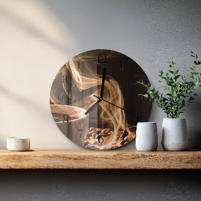 Orologio rotondo Tazza di caffè