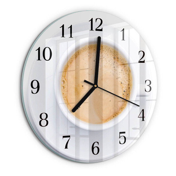 Orologio rotondo Tazza di caffè