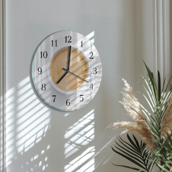 Orologio rotondo Tazza di caffè