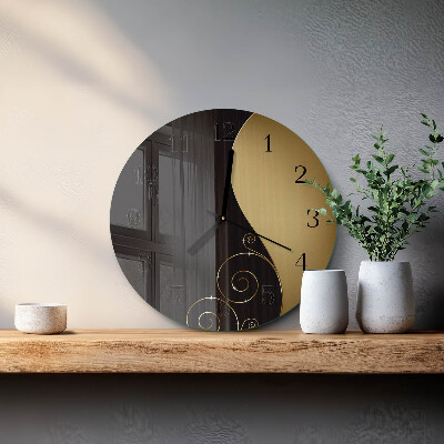 Orologio rotondo Arte astratta