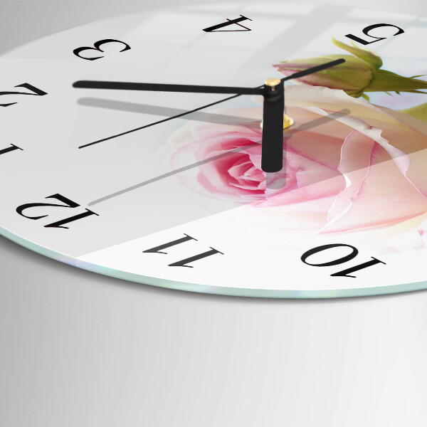 Orologio rotondo Rosa
