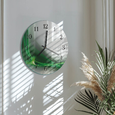 Orologio rotondo Linee astratte