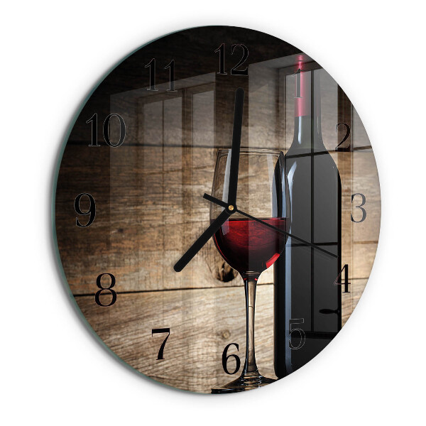 Orologio rotondo Vino