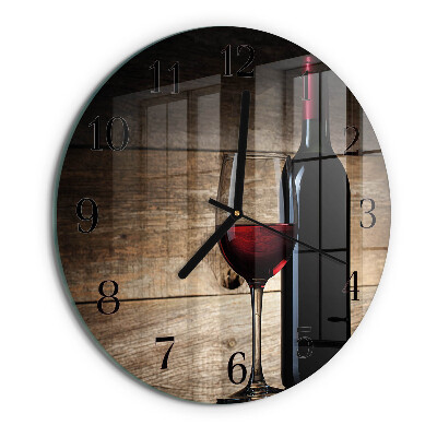 Orologio rotondo Vino