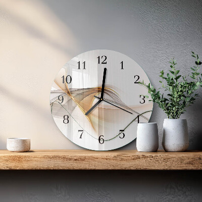 Orologio rotondo Astrazione