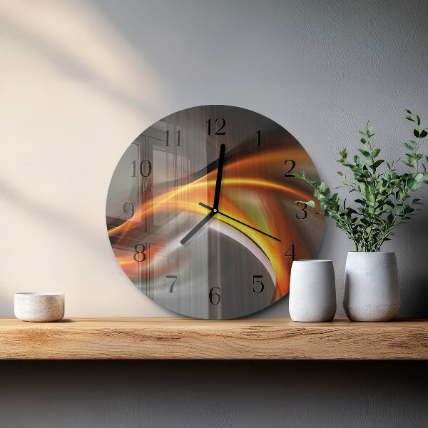 Orologio rotondo Astrazione