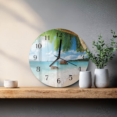 Orologio rotondo Isola