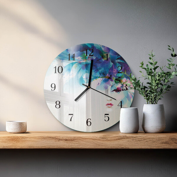 Orologio rotondo Astrazione