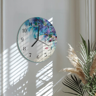 Orologio rotondo Astrazione