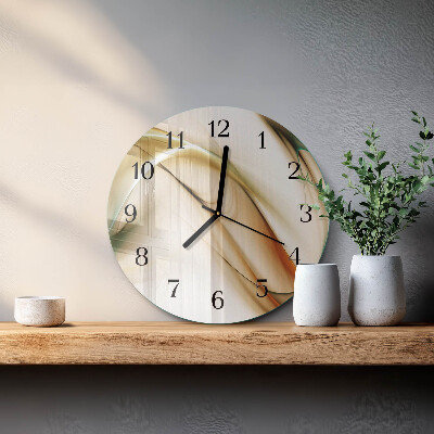 Orologio rotondo Astrazione