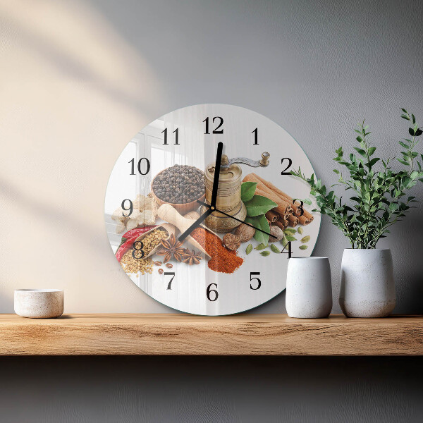 Orologio rotondo Spezie