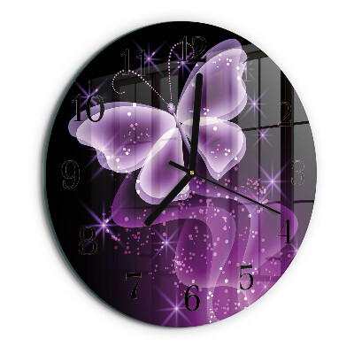 Orologio rotondo Farfalla