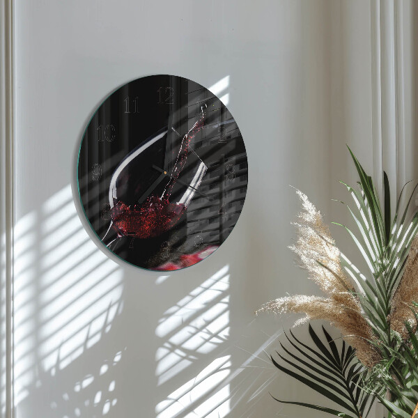 Orologio rotondo Vino