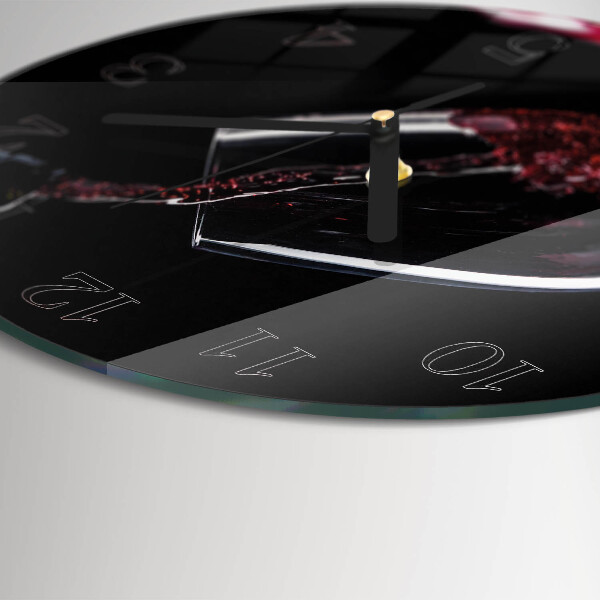 Orologio rotondo Vino