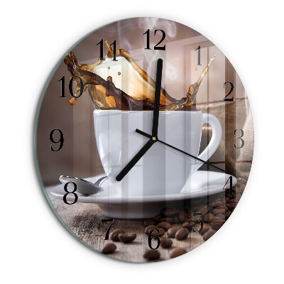 Orologio rotondo Caffè