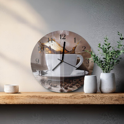 Orologio rotondo Caffè