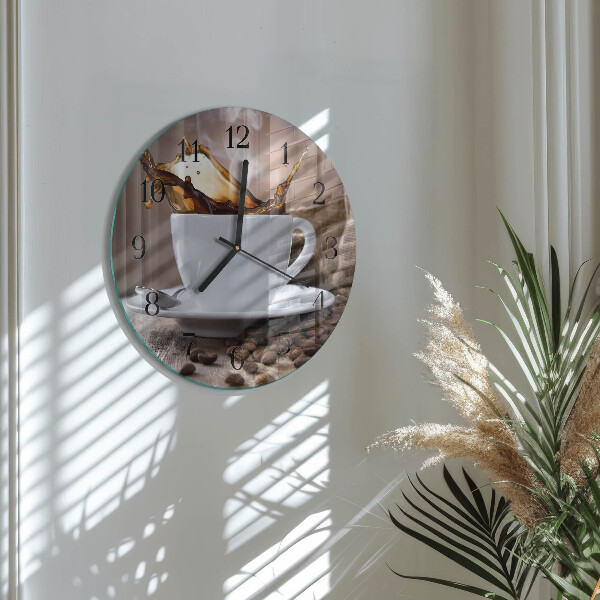 Orologio rotondo Caffè