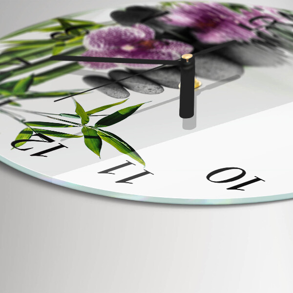 Orologio rotondo Albero fiorito