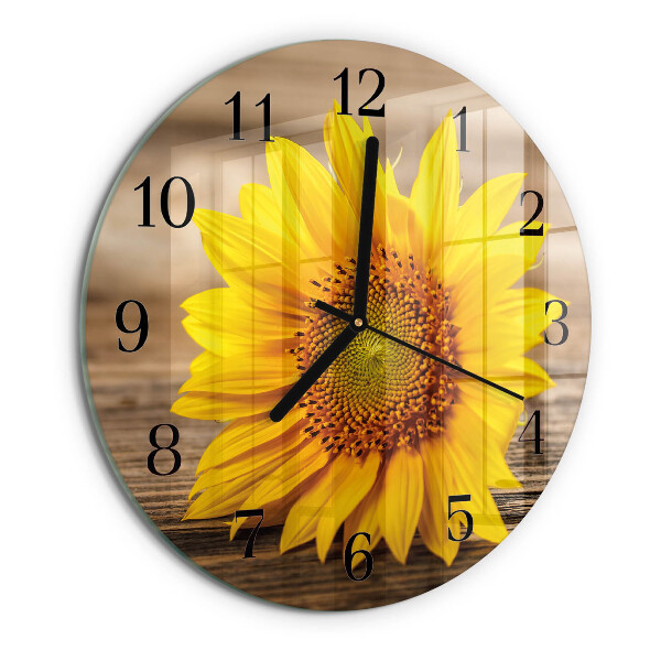 Orologio rotondo Girasole