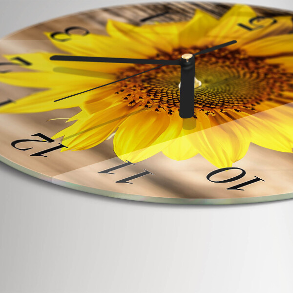 Orologio rotondo Girasole