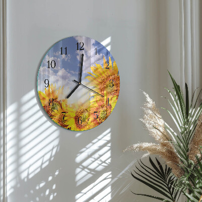 Orologio rotondo Girasoli