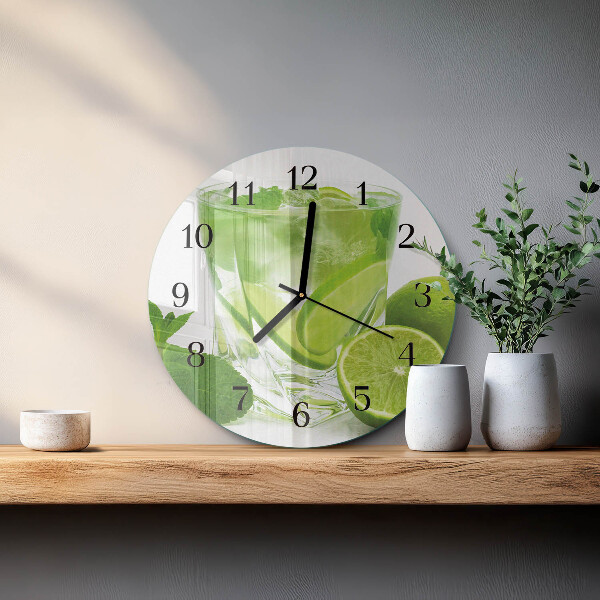 Orologio rotondo Carbonato di calcio