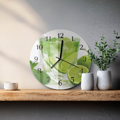 Orologio rotondo Carbonato di calcio