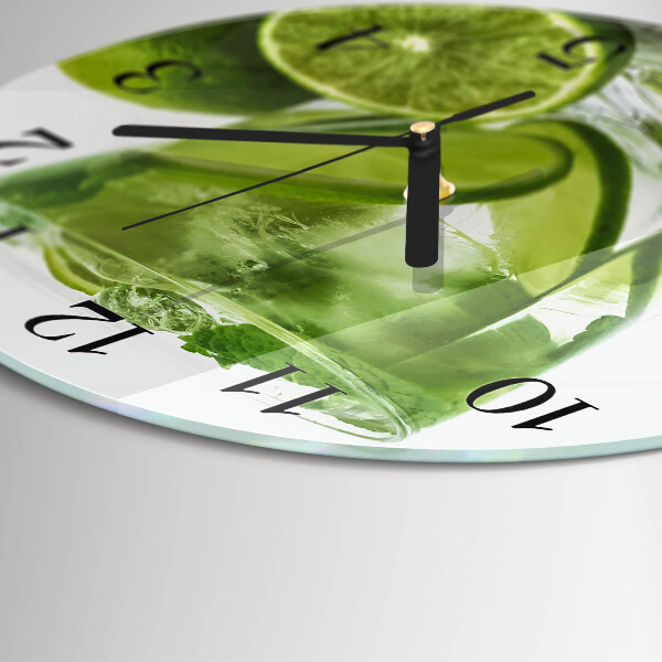 Orologio rotondo Carbonato di calcio