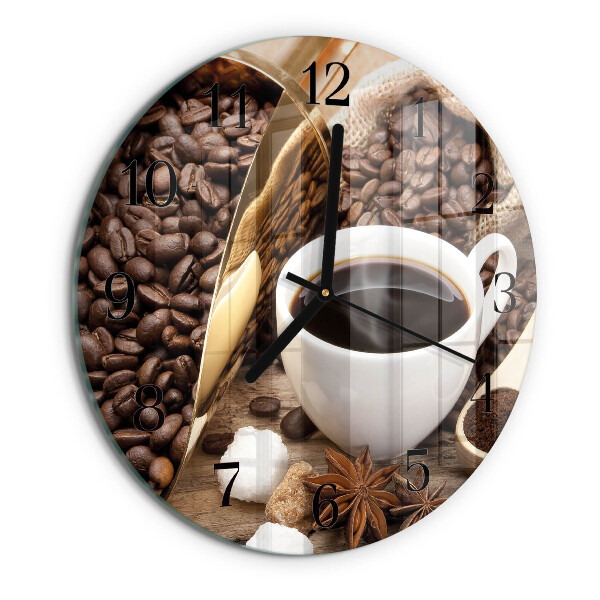 Orologio rotondo Caffè