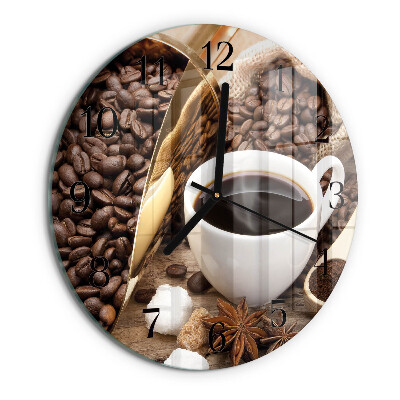 Orologio rotondo Caffè