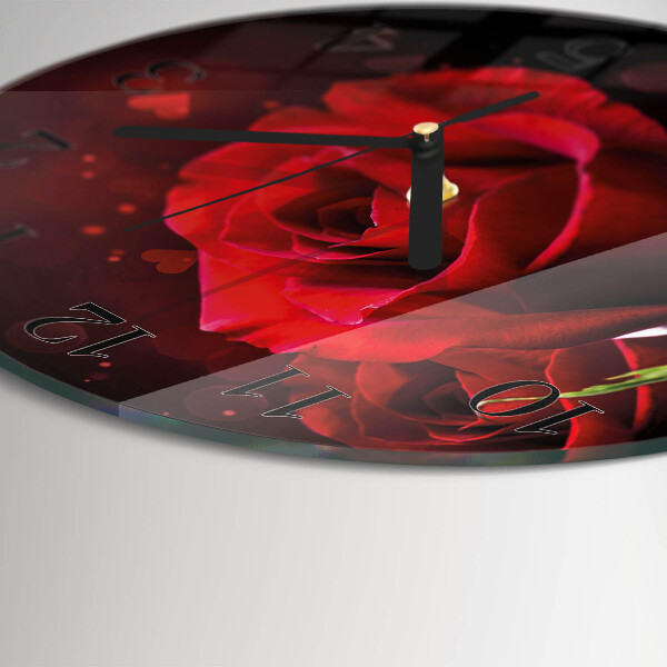 Orologio rotondo Rose