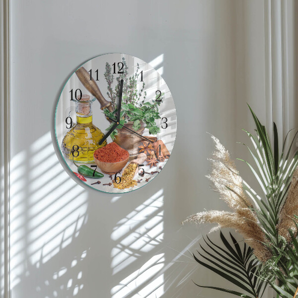 Orologio rotondo Spezie