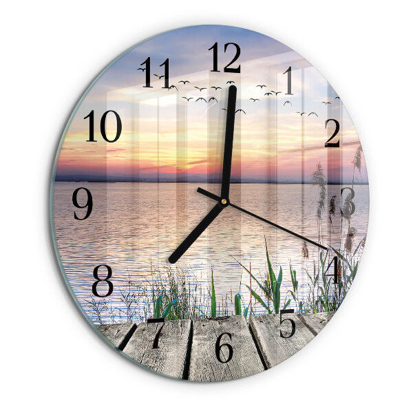 Orologio rotondo Lago