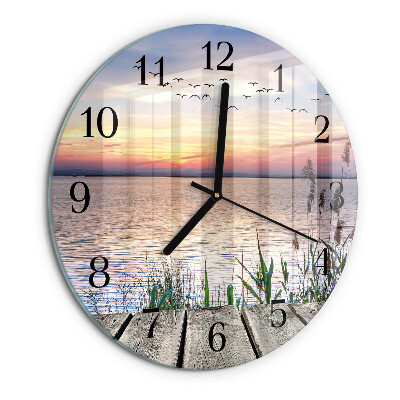 Orologio rotondo Lago