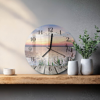 Orologio rotondo Lago