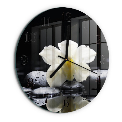 Orologio rotondo Pietre per orchidee