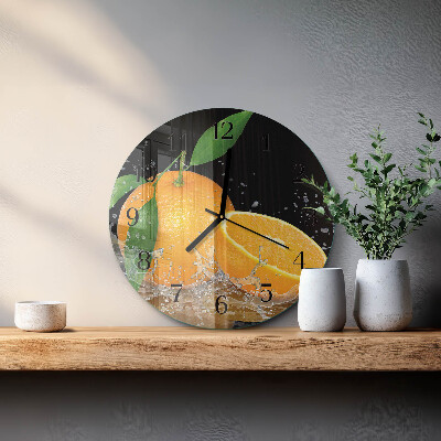 Orologio rotondo Arance
