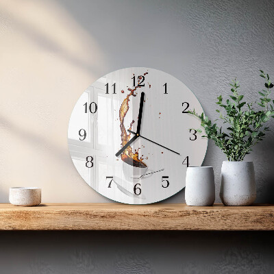 Orologio rotondo Caffè
