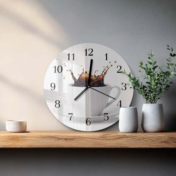Orologio rotondo Caffè